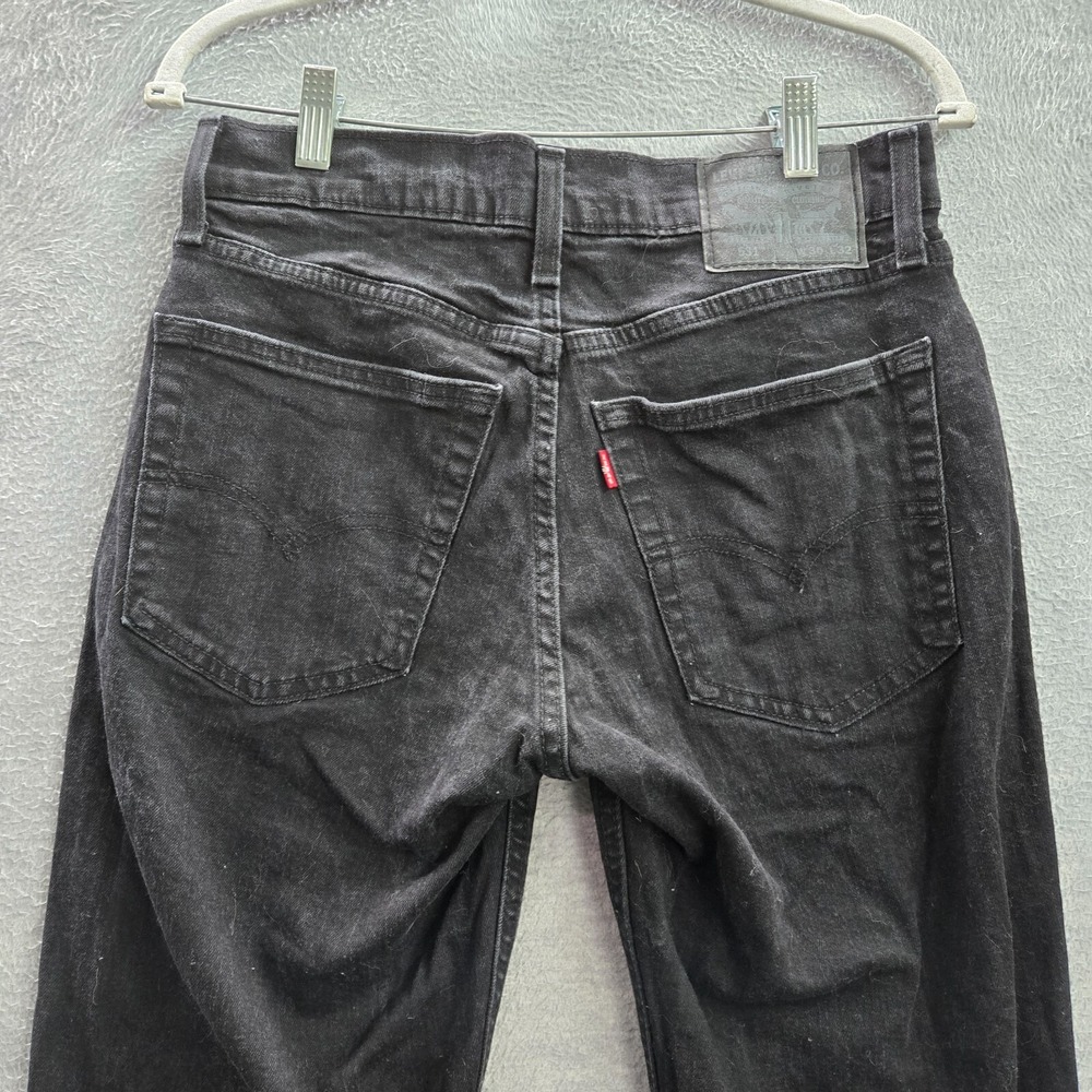 Levi's 531 Men Jeans 30X32 Black‎ Denim Athletic Slim Fit - Picture 8 of 12